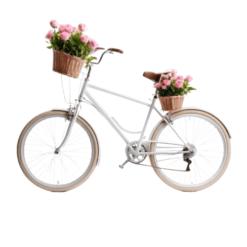 White Ghost Bike